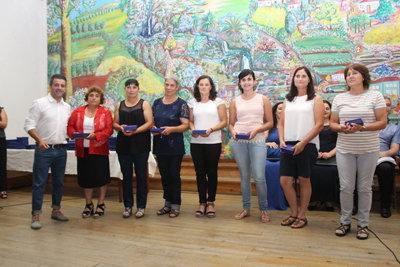 Homenagem as colaboradoras do Servi&ccedil;o de Apoio Domicili&aacute;rio do Centro Social e Paroquial